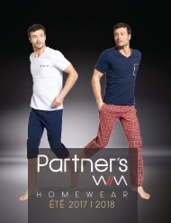 CATALOGUE-PARTNER'S- MEN- HOMEWEAR- ETE 18