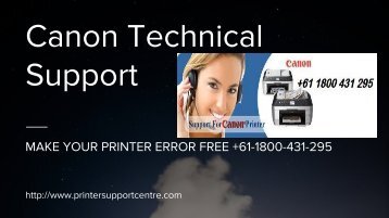 canon customer service phone number
