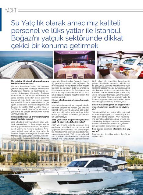 Yacht Life & Travel Mayıs 2018