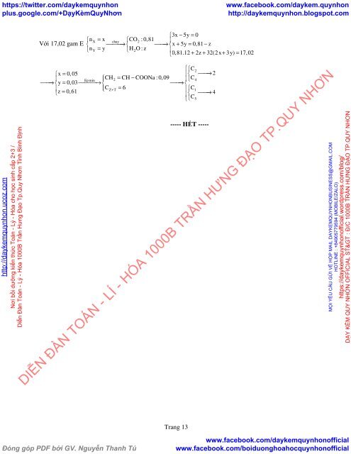 Bộ đề thi thử THPT QG 2018 Các môn TOÁN - LÍ - HÓA Các trường THPT Cả nước CÓ HƯỚNG DẪN GIẢI (Lần 19) [DC02052018]