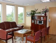 Waiting area at Wasilla cosmetic dentist Alaska Center for Dentistry PC