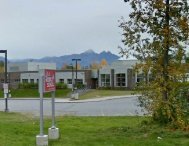 Wasilla Middle School few paces to the west of Wasilla dentist Alaska Center for Dentistry, PC