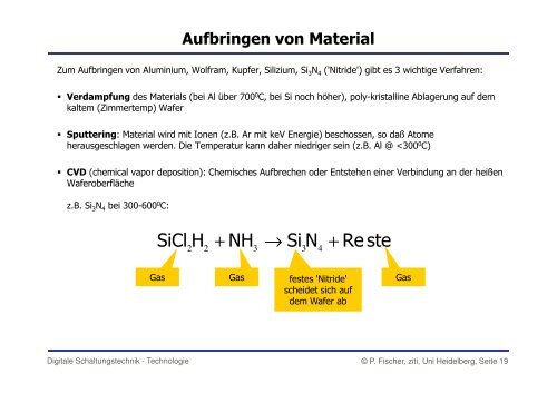 Herstellung