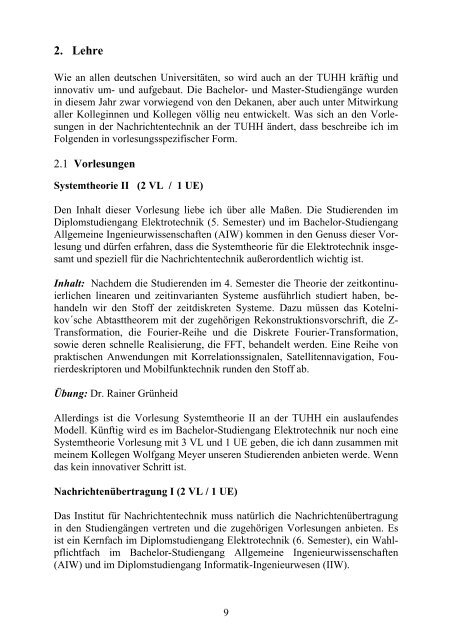 1 Technische Universität Hamburg-Harburg Prof. Dr. Hermann ...