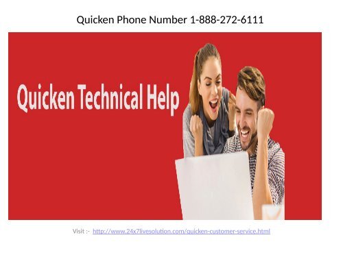 Quicken Contact Support Phone Number 