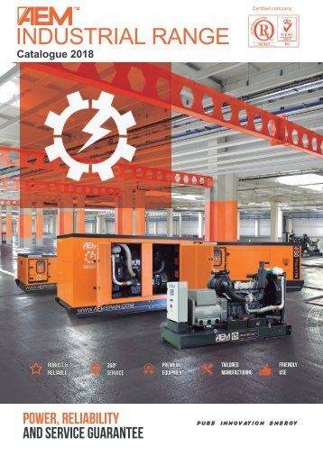 2018 - AEM Industrial Range catalogue - EN