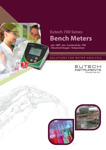 Eutech 700 Series Bench Meters