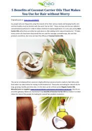 5 Benefits of Coconut Carrier Oils That Makes You Use for Hair without Worry