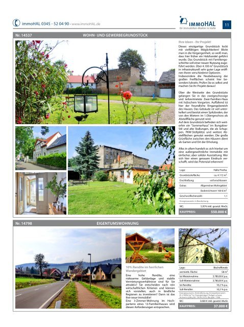 Hallesche Immobilienzeitung Ausgabe 73 Mai 2018