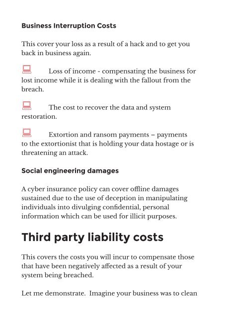 Indagard Insurance Services Guide to Cyber Risk and Insurance