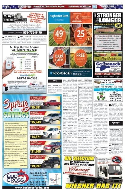 American Classifieds, Thrifty Nickel May 5th Edition Bryan/College Station