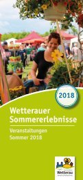 Wetterauer Sommererlebnisse 