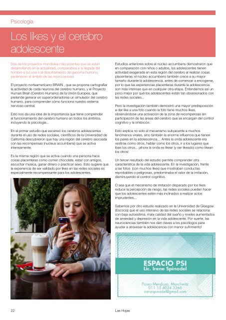 Revista Las Hojas Edición Mayo 2018