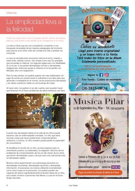 Revista Las Hojas Edición Mayo 2018