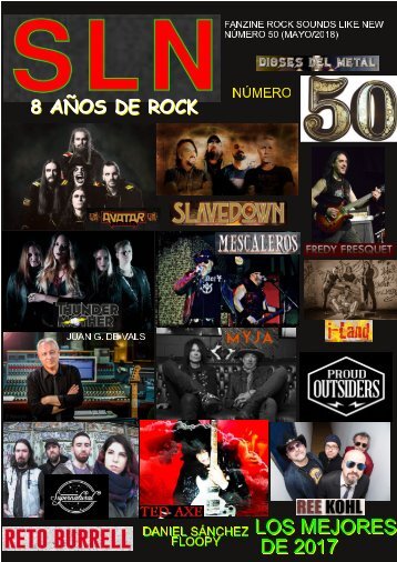 SOUNDS LIKE NEW Nº 50 (HEAVY AND HARD ROCK FANZINE)