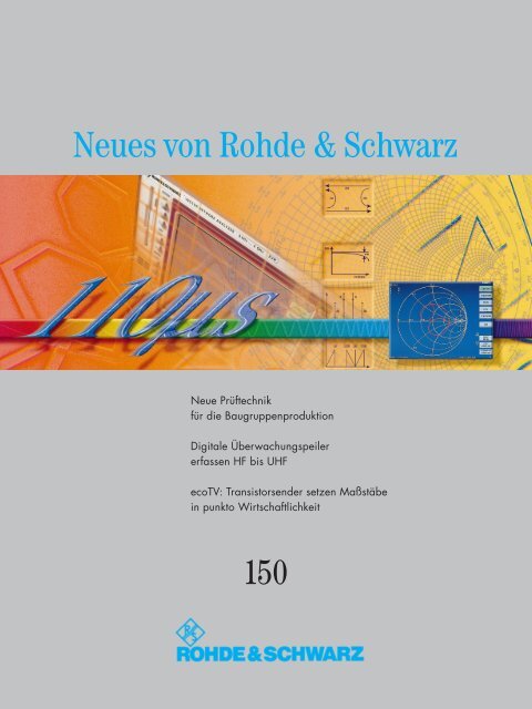 Neues 150 - Rohde &amp; Schwarz