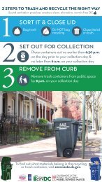 3 Steps to Trash and Recycle The Right Way! 