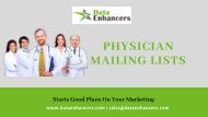 Physician Mailing Lists | Physician Email Database | Physician Email List