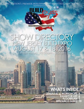 New Jersey 2016 Build Expo Show Directory