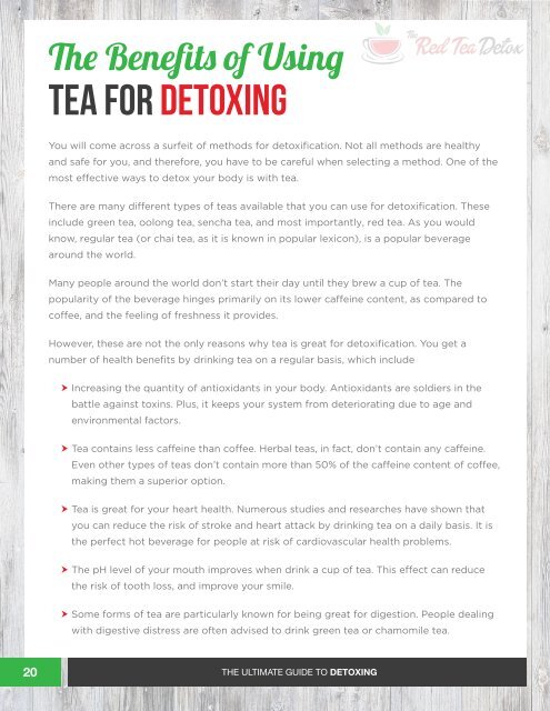 Ultimate Guide To Detoxing 2