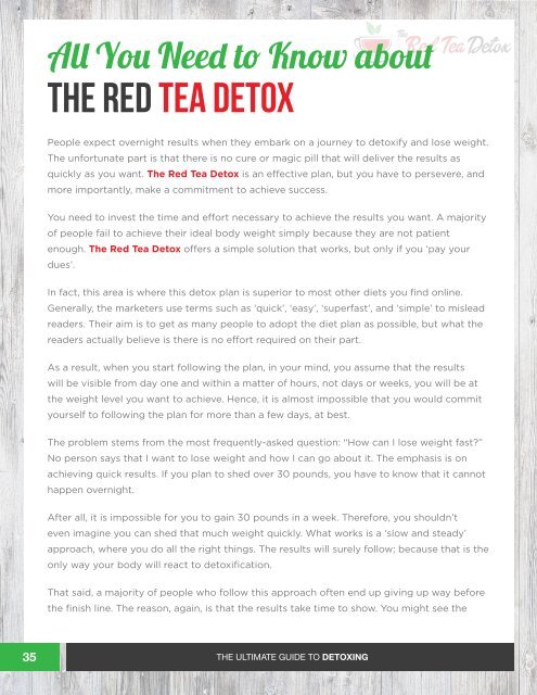 Ultimate Guide To Detoxing 2