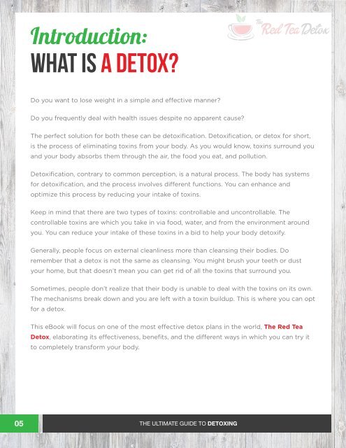 Ultimate Guide To Detoxing 2