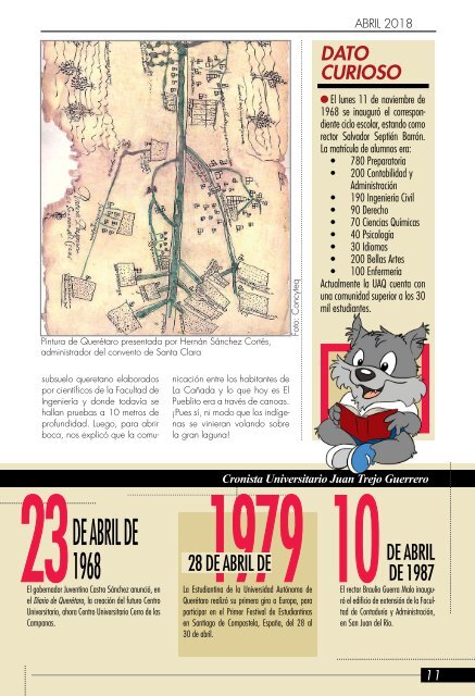 Gaceta UAQ 04 | Abril 2018