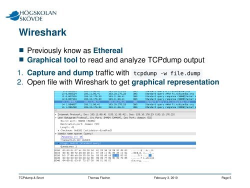 TCPdump & Snort - Intrusion Detection Systems