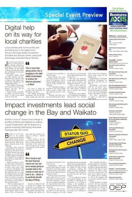 Bay of Plenty Business News April/May 2018