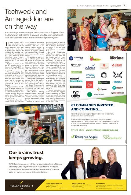 Bay of Plenty Business News April/May 2018