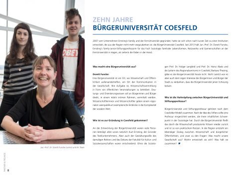 Jahrbuch 2017 der FernUniversität in Hagen