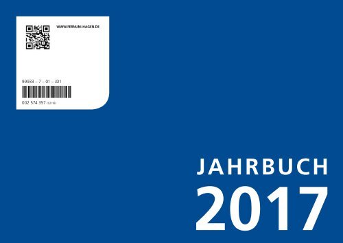 Jahrbuch 2017 der FernUniversität in Hagen