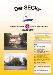 Hauspflegestation - Stiftung Eilbeker Gemeindehaus