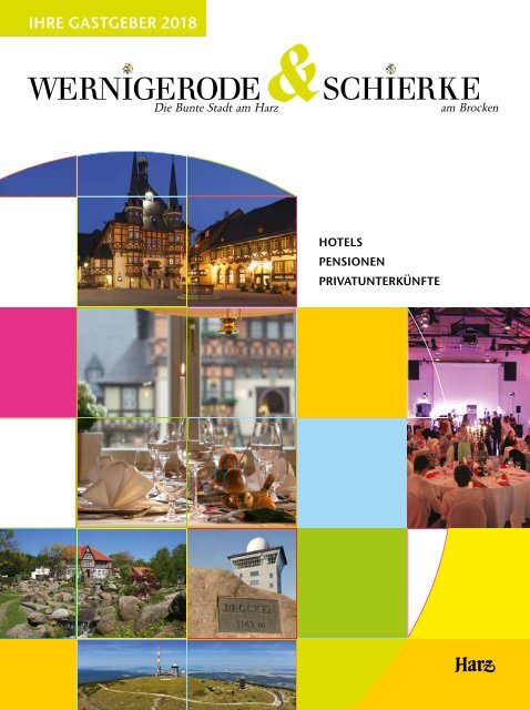 Gastgeberverzeichnis Wernigerode & Schierke 2018