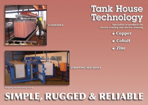 Tank House Technology Brochure