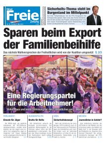 Sparen beim Export der Familienbeihilfe