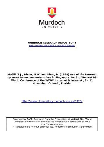 Author Version - Cover Page - Murdoch Research Repository ...