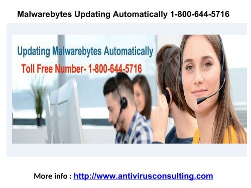 Malwarebytes Updating Automatically 1-800-644-5716