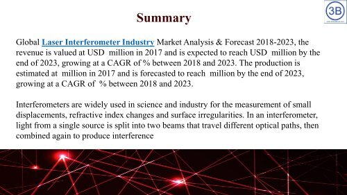 Global Laser Interferometer Industry Market