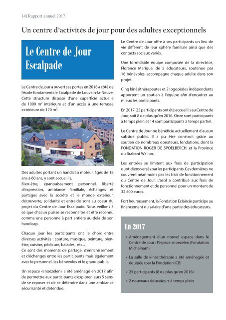 RAPPORT ANNUEL ESCALPADE 2017 052018