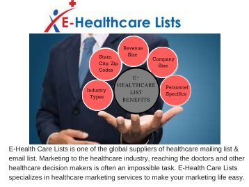 Doctor Email List | Doctors Mailing List | Doctors Email Addresses