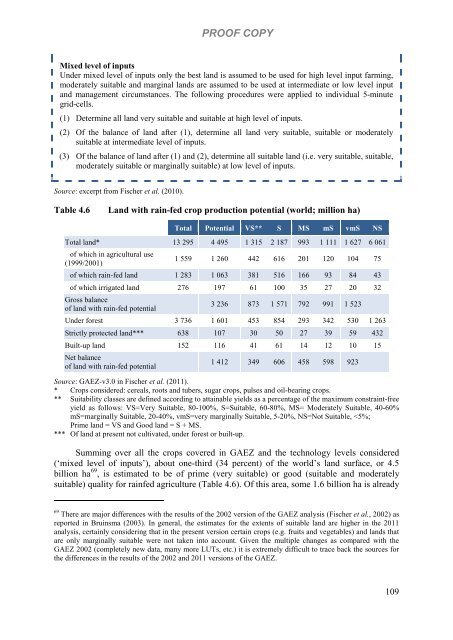 World agriculture towards 2030/2050: the 2012 revision - Fao