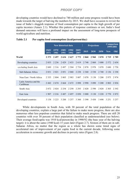 World agriculture towards 2030/2050: the 2012 revision - Fao