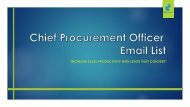 CPO Mailing List