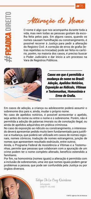 REVISTA #FICADICA SUDOESTE - ED 28