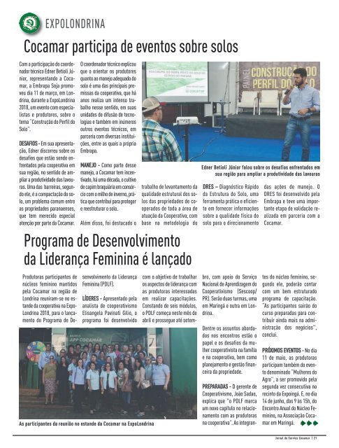 Jornal Cocamar Maio 2018
