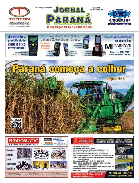 Jornal Paraná Março 2018