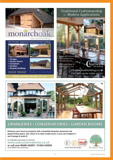 Surrey Homes | SH43 | May 2018 | Restoration & New Build supplement inside