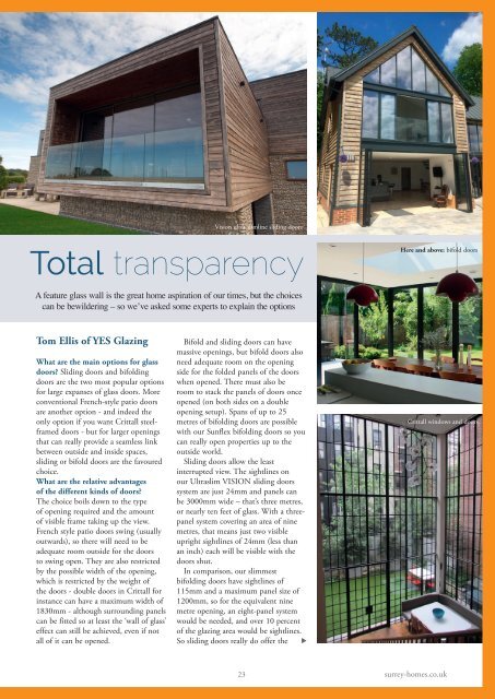 Surrey Homes | SH43 | May 2018 | Restoration & New Build supplement inside