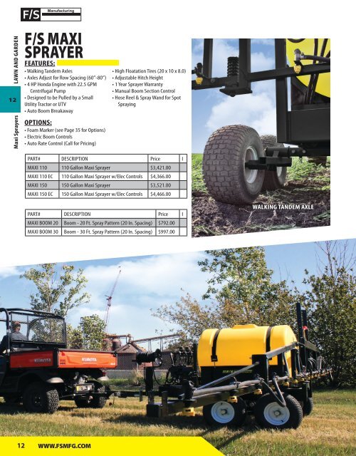 2018 Equipment & Parts Catalog